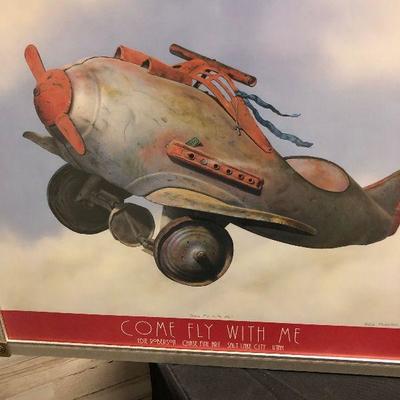 Lot 33 Come Fly With Me by Edy Roberson