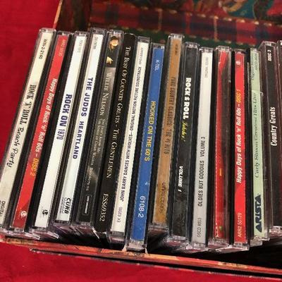 Lot 255 Mixed Music CD's mostly Country