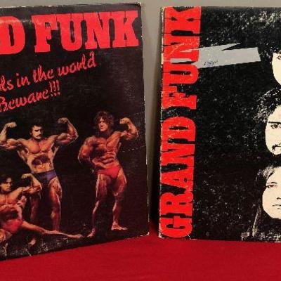 Lot 349 Grand FUNK 2 Albums Closer to home and All Girls