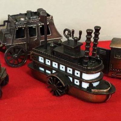 Lot 389Lot of Old West Transportation Theme Sharpeners