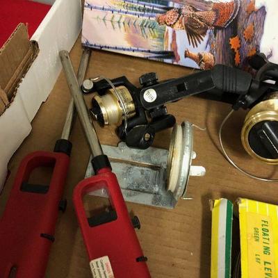 Lot 45 Fishing Reels and outdoor gear 