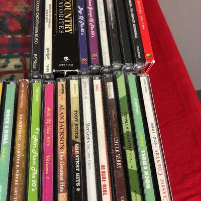 Lot 255 Mixed Music CD's mostly Country