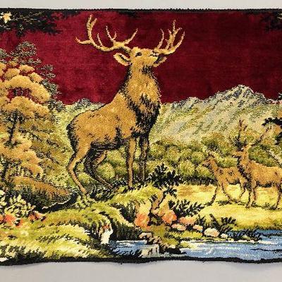 Lot 341 Elk Tapestry