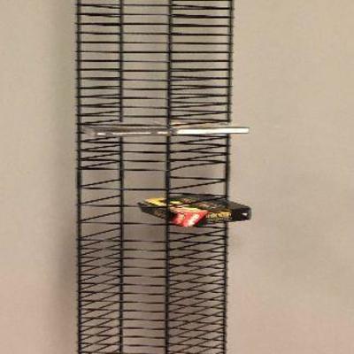 Lot 44 CD Wire Rack