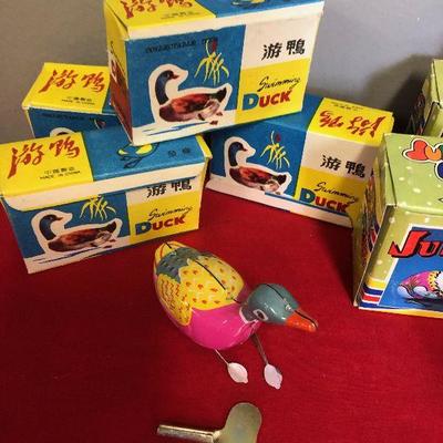 Lot 58 Vintage Wind up toys