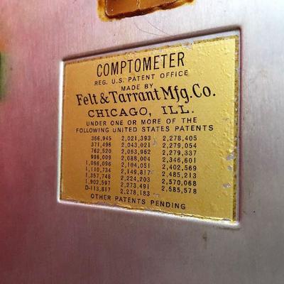 Lot 95 Comptometer Vintage 