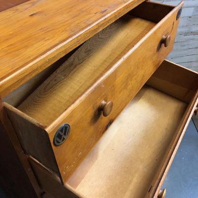 Lot 84 5 drawer pine dresser