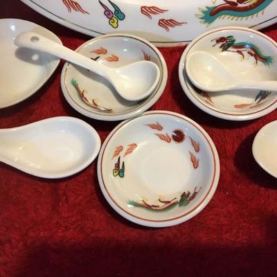 Chinese Dragon by Cathay Guoguang  diner / restaurant-weight dinnerware 