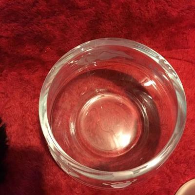 M. Wagner etched bowl and DeGrazia  