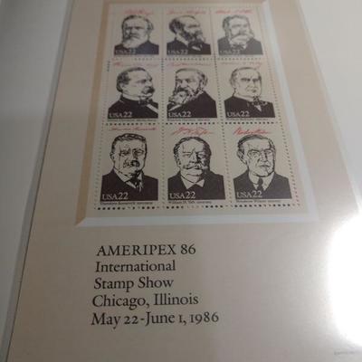 1986 presidential mint set