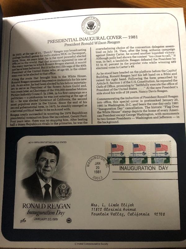 Presidential inaugural cover | EstateSales.org