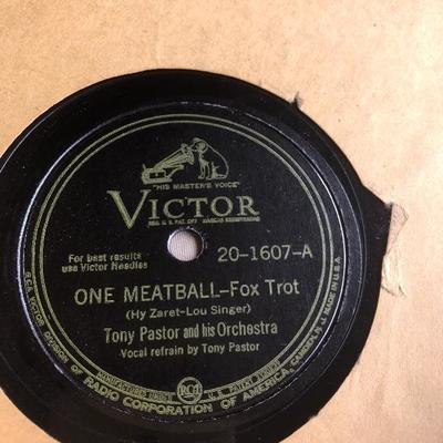One meatball- tony pastor and his orchestra 