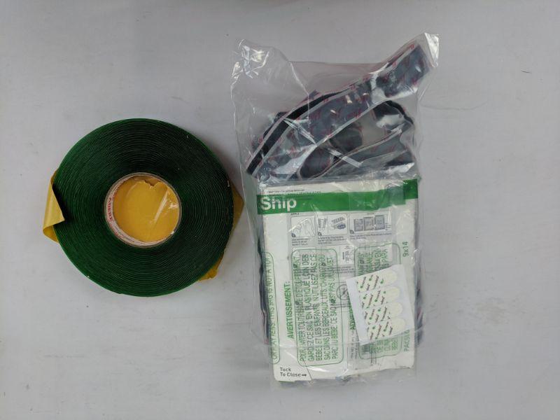 Command Strip Velcro, Adere Permanent Double Sided Tape, & Command
