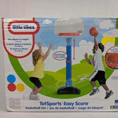 Little Tikes TotSports Easy Score Basketball Set - New, Opened Box