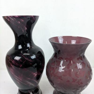 2 Purple Vases, 14