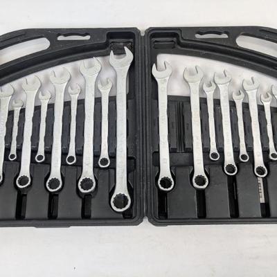 Stanley Wrench Set, 19 Qty With Carrying Case - Missing One Wrench