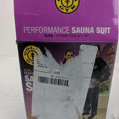 Gold's Gym Performance Sauna Suit XL/XXL - Open Box