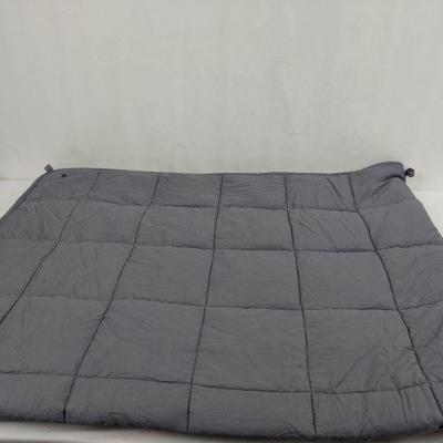 Gray Weighted Blanket, 80