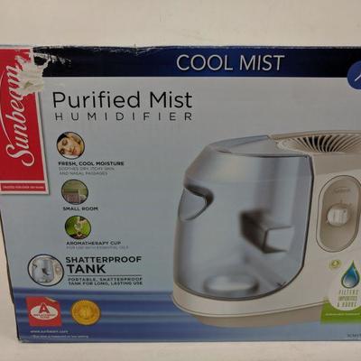Sunbeam Purified Mist Humidifier - New