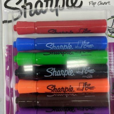 Misc Opened Packages: Sharpies, Tape, JBuds, Nuk Cup, Bling Stars