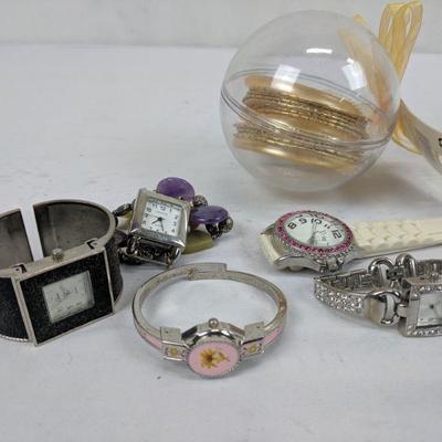 Misc Watches/Bracelets, Lot of 6