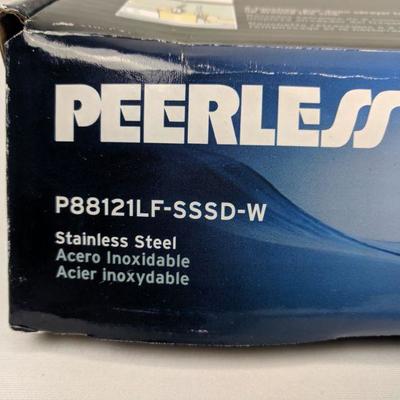 Peerless P88121LF-SSSD-W Stainless Steel Kitchen Faucet - Missing Soap Dispenser