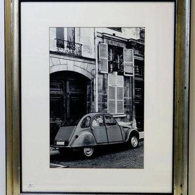 Citroen Spacek Vintage Art Photo in Frame - A-032