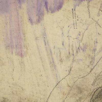 circa 1941 Pastel/Watercolor 20" x 16" Signed Vincent Drennan #085