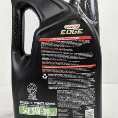 Castrol Edge SAE 5W-30 Motor Oil, 5 Quarts - New