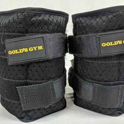 Gold's Gym 20-Pound Pair, Adjustable Ankle Weights - New