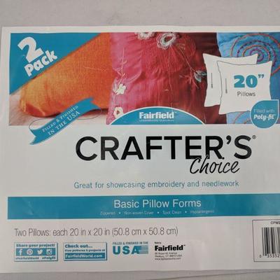 Crafter's Choice Basic Pillow Forms, 20