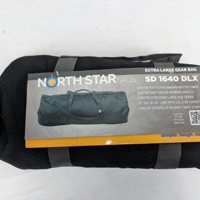 North Star Extra Large Gear Bag, Black - New