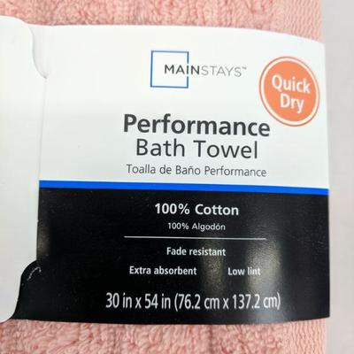 Mainstays Performance 7 Towels Set - New