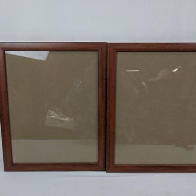 Wooden Frames, Set of 2, 12.5