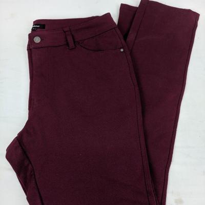 Ambiance Skinny Pants, 2XL, Raspberry - New