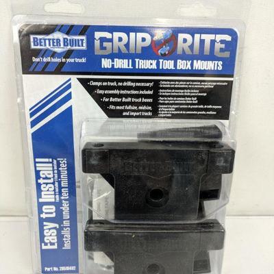 Better Built Grip Rite No Drill Truck Tool Box Mount - New