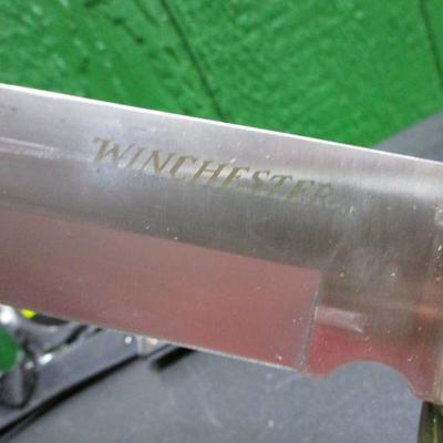 Winchester Bowie Knife & Sheath