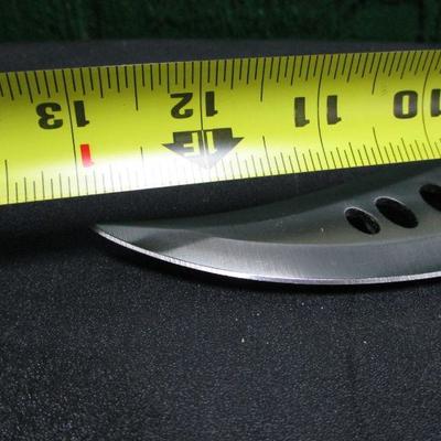 Knuckle Knife With Skull Handle With Sheath