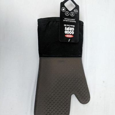 OXO Good Grips Silicone Oven Mitt, Brown - New