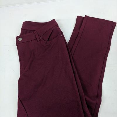 Ambiance Skinny Pants, 2XL, Raspberry - New