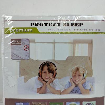 Protec Sleep Mattress Protector, Full - New