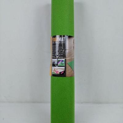 Green Yoga Mat, 68