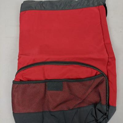 Butterfox Gym Sack, Red/Gray - New