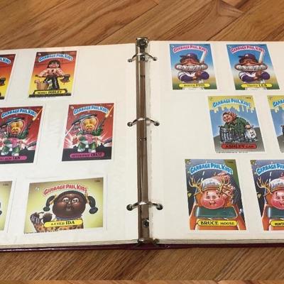 044:  Binder Full of Garbage Pail Kids Trading Cards 