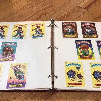 044:  Binder Full of Garbage Pail Kids Trading Cards 