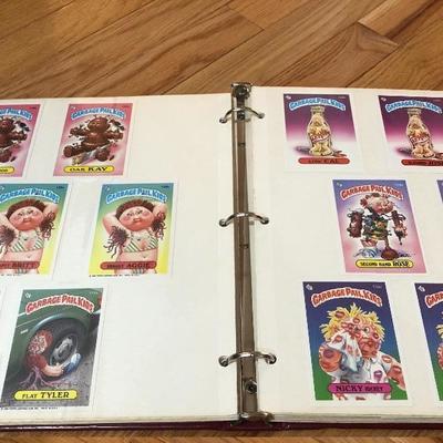 044:  Binder Full of Garbage Pail Kids Trading Cards 