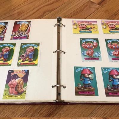 044:  Binder Full of Garbage Pail Kids Trading Cards 