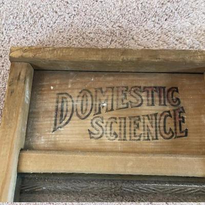 113:  Antique Washboards 