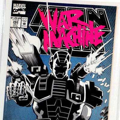 IRON MAN #282 Marvel Comics 1992 - First Jim Rhodes as WAR MACHINE