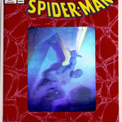 WEB of SPIDER-MAN #90 Marvel Comics 1992 Hologram Cover NM